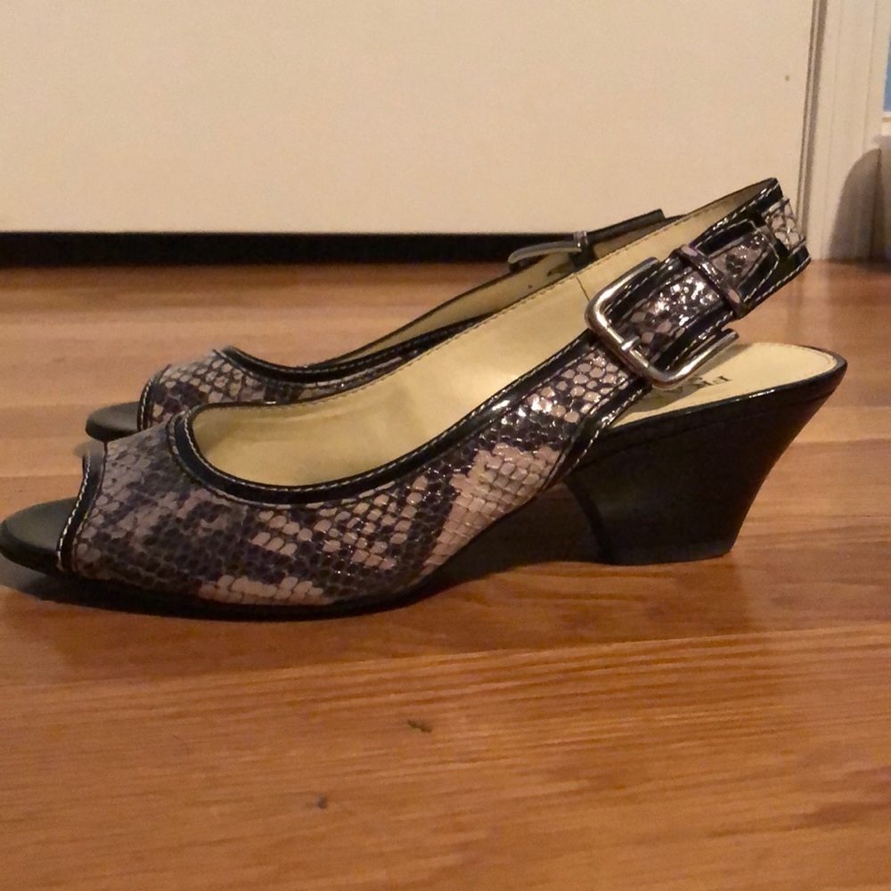New Franco Sarto peep toe sling backs - Picture 3 of 5